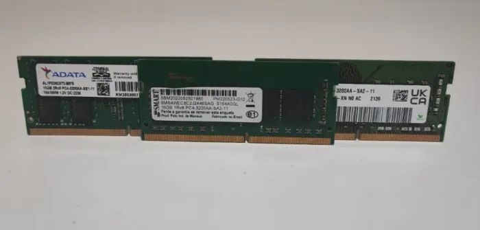 Memória ram DDR4 para Notebook 16GB 3200mhz , aceito cartão