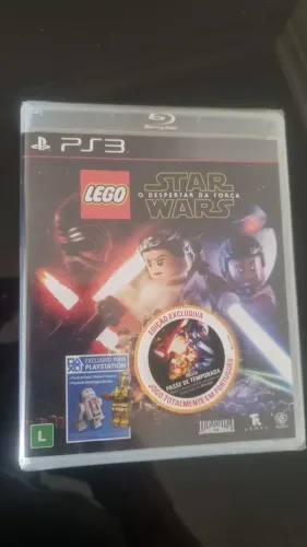 Jogo Lego Star Wars PS3 Mídia Física Original Lacrado Novo