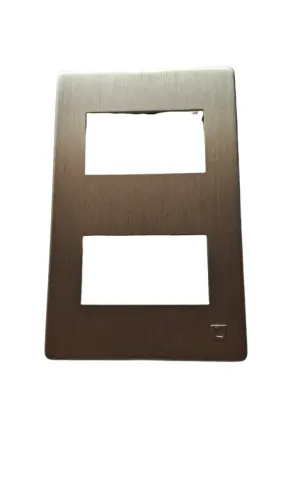 Placa 4x2 - 2 modulos separados-Vintage- Linha Elite Pial