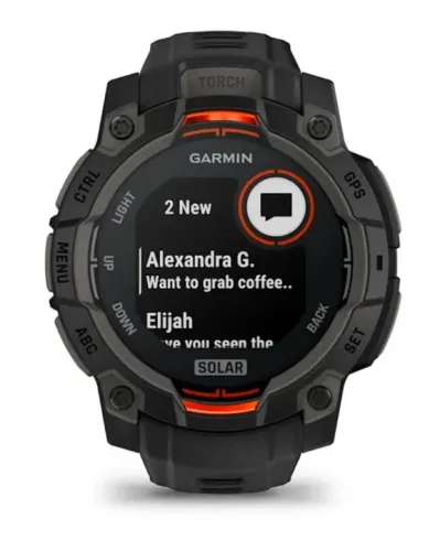 Relógio Garmin Instinct 3 45mm SOLAR- Preto 010-02934-00 (Novos/Lacrados)