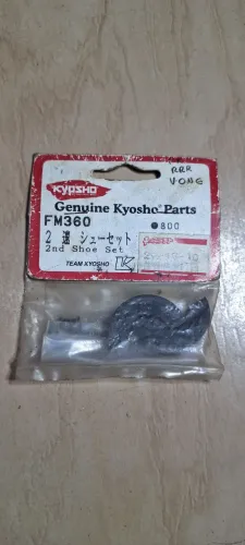 Rc Automodelo 2nd Shoe Set Kyosho V one RRR