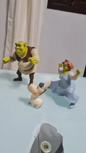 Shrek, Fiona e Burro - Brinquedos da Dreamworks