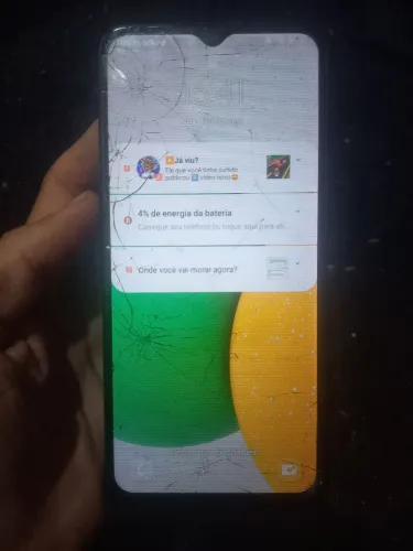Samusung A03 CORE TELA QUEBRADA PARA RETIRADA DE PEÇAS 70 REAIS