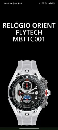 RELÓGIO ORIENTE TITÂNIO 500