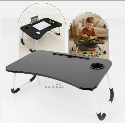 Mesa Dobrável Multiuso para Notebook e Atividades