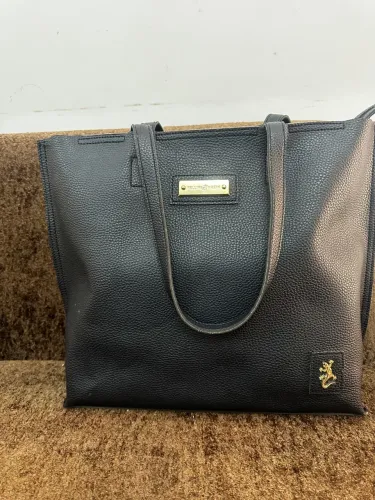 Bolsa Sacola Fellipe Krein - preta - grande 