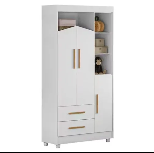 Guarda roupa infantil branco
