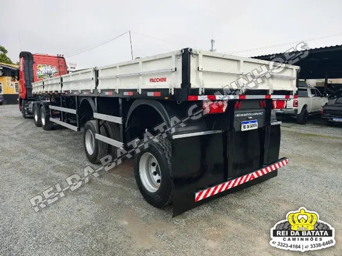 Carreta Semi Reboque 2 Eixos Carga Seca 2025