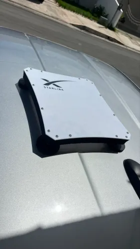 Case Suporte de Teto Starlink Mini - Super Premium Preta