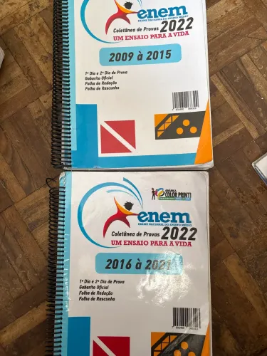 Apostilas ENEM 2016-2021
