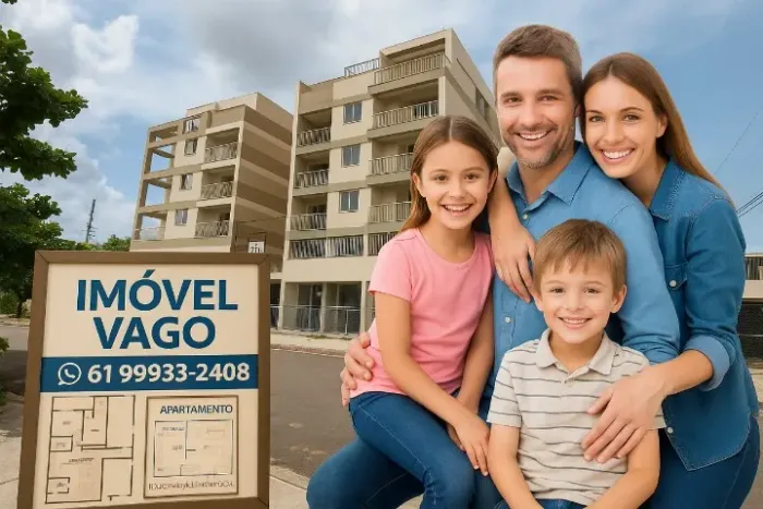 Apartamento Nv Samambaia 2Q + Suíte / Frente BR-060 / Pronto pra Morar