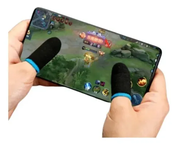 Luvinha Par de Luvas de Dedo Gamer 