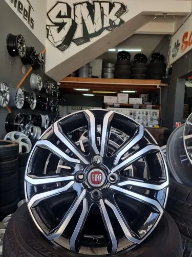 Jogo de rodas novas aro 15 4x98 Fiat Cronos