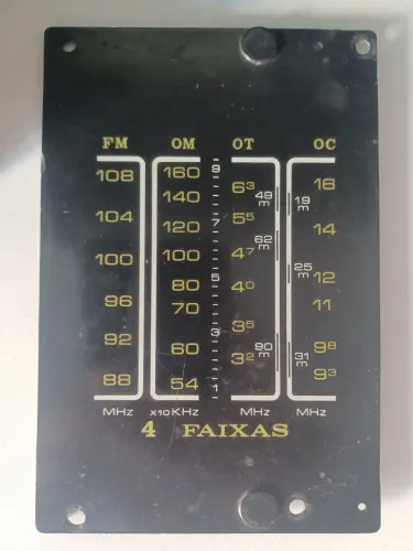 Display motoradio 4 faixas