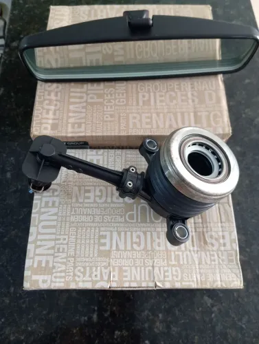 Vendo atuador de embreagem e retrovisor interno do carro Renault original 150 