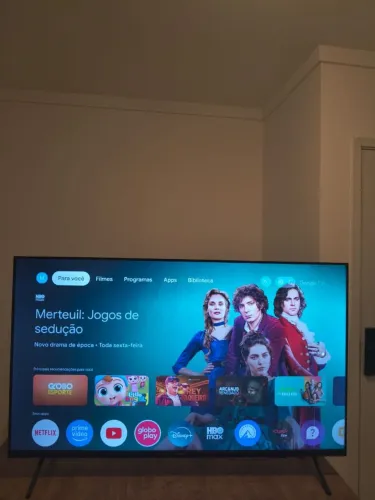 Tv Smart Philips 4k UHD 50 polegadas - Android - borda infinita