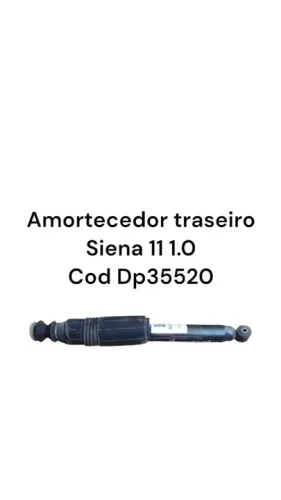 amortecedor traseiro Siena 11