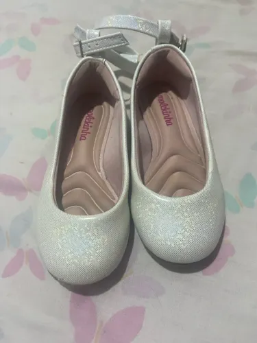 Sapatilha infantil Molekinha glitter