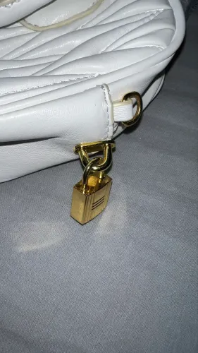 Bolsa branca Miu Miu