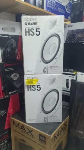 Hs5 monitores branco 