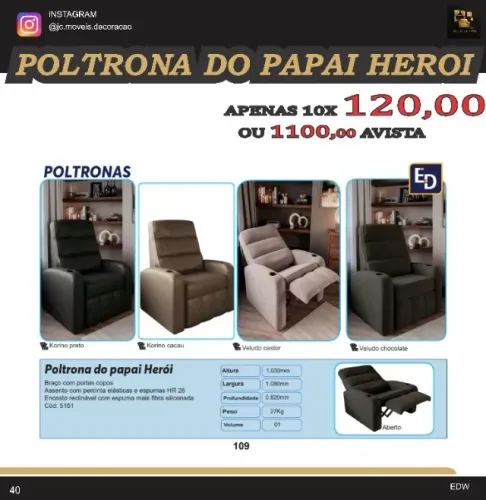 POLTRONA DO PAPAI
