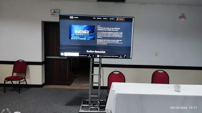 locação aluguel Tv para evento festa casamento 15 anos