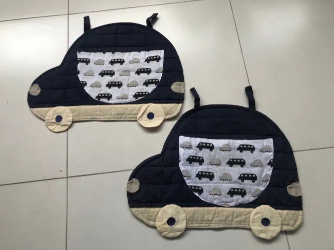 Porta fraldas de carro decorativo
