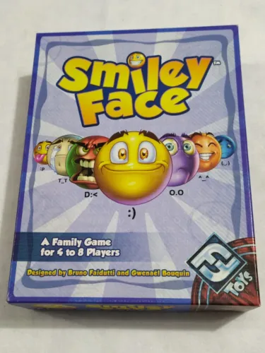 Smiley Face - Boardgame - Jogo De Tabueiro - Jogo De Cartas