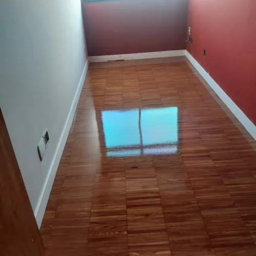 Raspagem piso tacos assoalho 