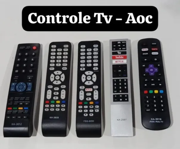Controles de varios modelos