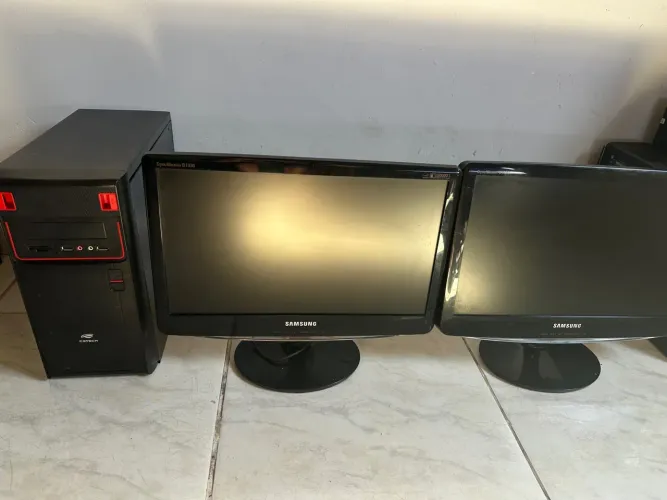 Computador Completo com Monitor Samsung 19 i3 completo loja com garantia