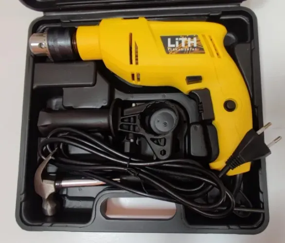 Furadeira De Impacto 1/2 Pol. 720w 220v Maleta E Acessórios