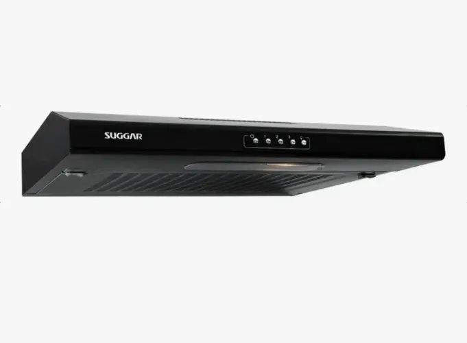 Depurador de Ar Suggar Slim com Manta 60 cm Cor Preto