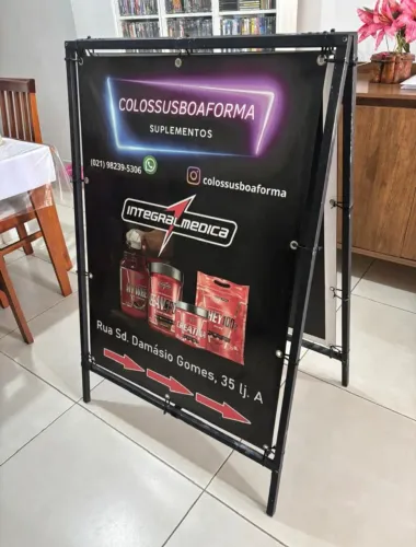 Cavalete de alumínio 
