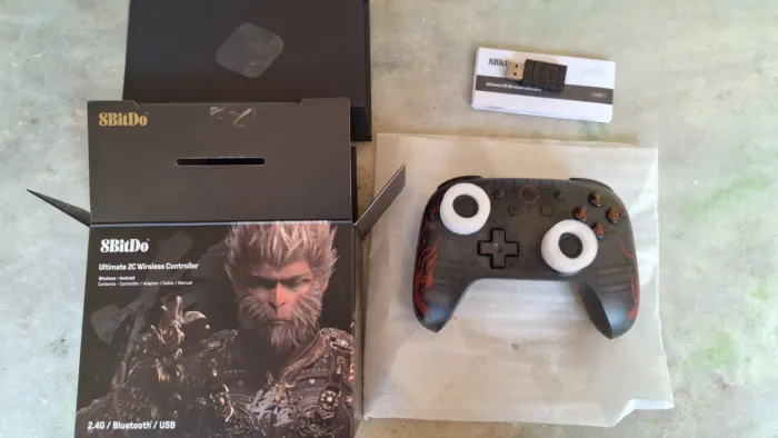 Controle Sem Fio 8BitDo Ultimate 2C Black Myth Wukong
