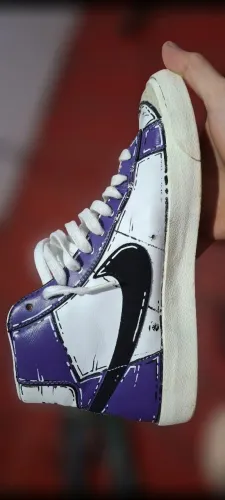 Sapato Nike blazer mid 77 tamanho 40 personalizado 