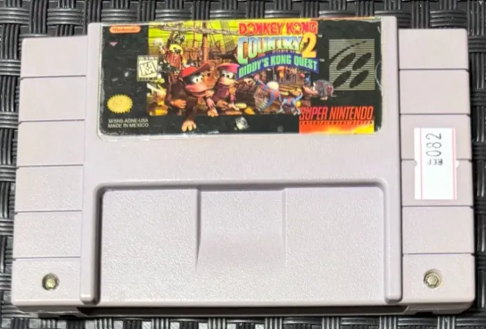 Donkey Kong Country 2 SNES (Diddy's Kong Quest) Original Super Nintendo