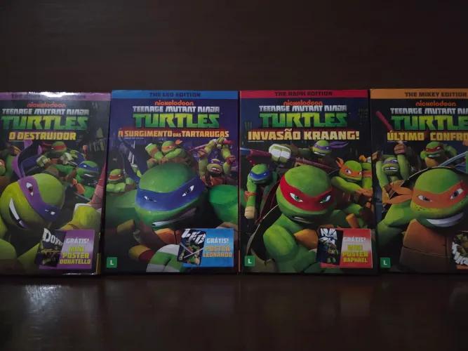 Tartarugas ninja 1 temporada - Dvds