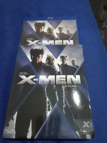 Blu-ray duplo x-men com luva