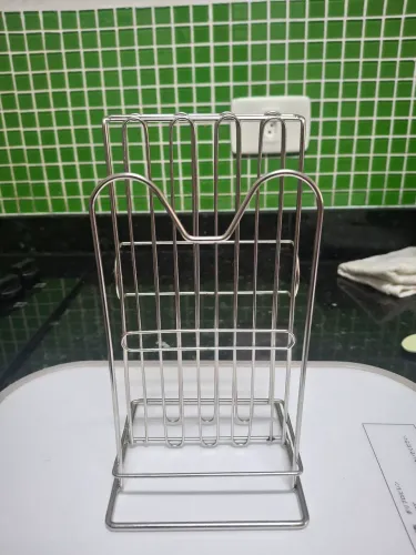 Suporte tábua e faca de cozinha