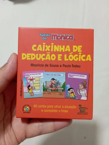 Cartinhas - Dedução Lógica. Turma da Mônica.