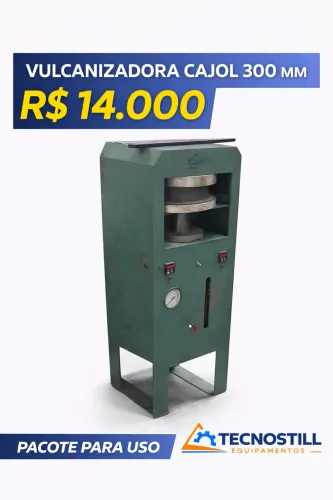 Vulcanizadora Cajol  250 e 300 mm 