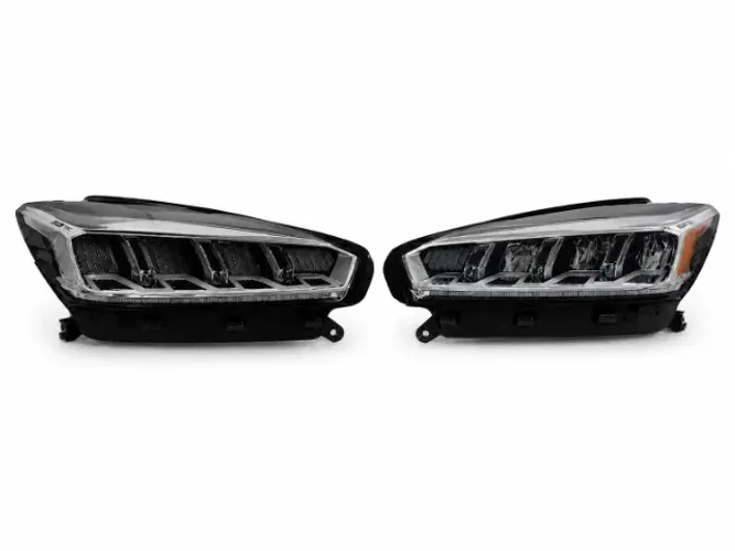 Par Faróis Tiggo 7 Pro Original LED Completo Com Detalhes