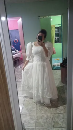 Vestido (festa: casamento)