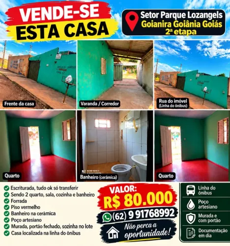 Uma amiga está vendendo essa casa