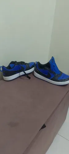 Tênis Nike Court Bourogh Azul Original, usado