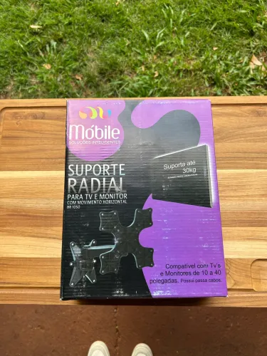 Suporte Articulado para TV Mobile BR 1050 - Novo na Caixa, até 40?