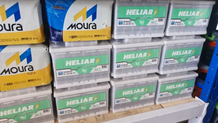 Bateria Heliar 60 ah para seu gol nova