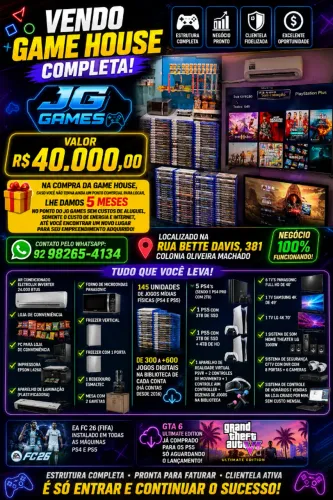 GAME HOUSE COMPLETA (JG GAMES)