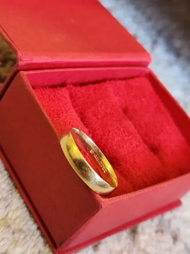 Alianca ouro 18k